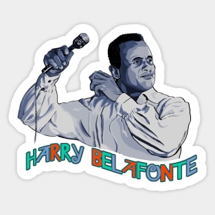 Harry Belafonte Sticker